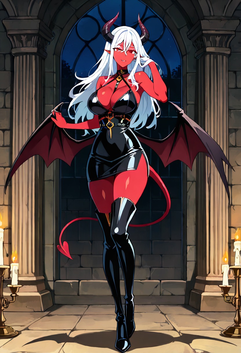 Lilith — A succubus who answered a summons you never meant to finish