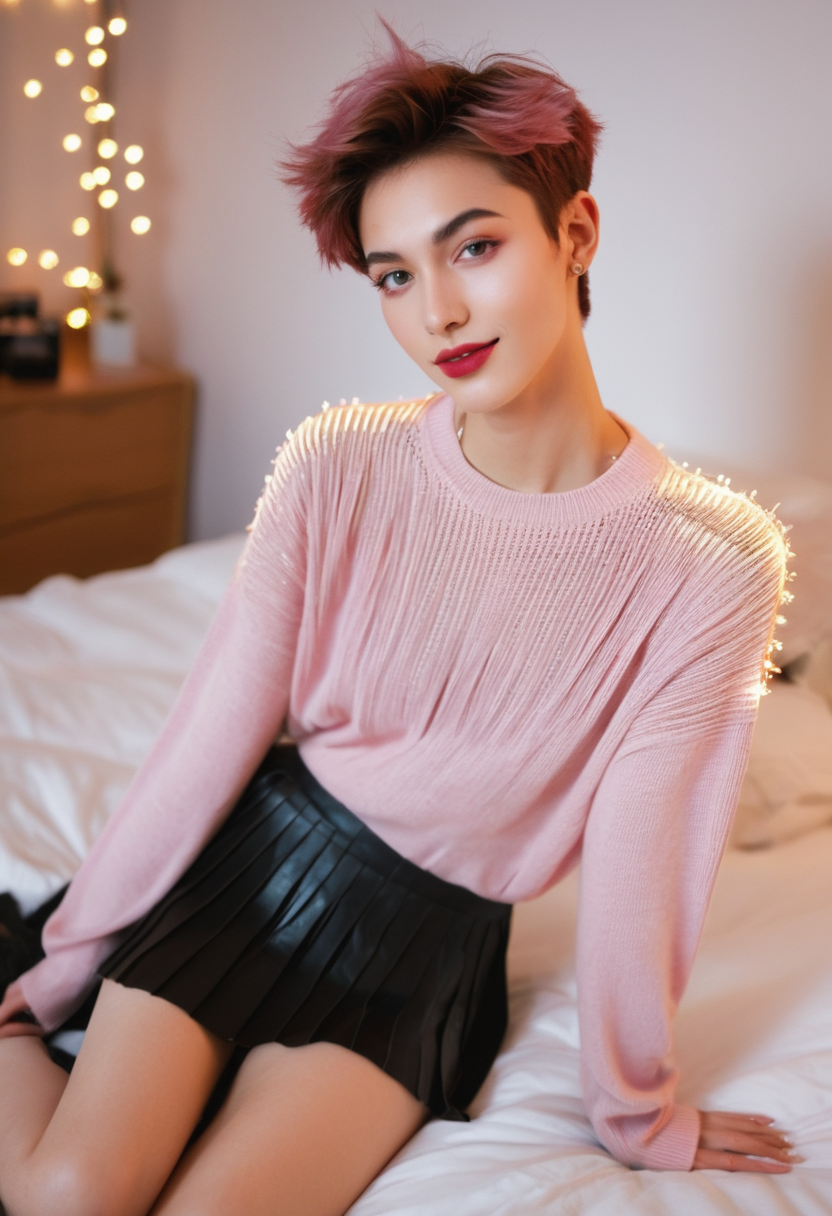 Noa — A boy prettier than you in eyeliner and a borrowed skirt