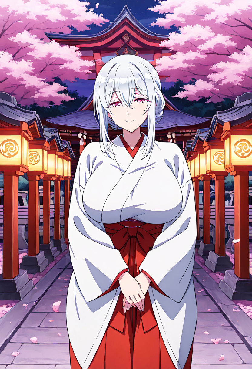 Sakura — Shrine maiden with a very unholy curiosity